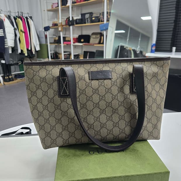 [50%세일] 구찌 시그니처 토트 숄더백