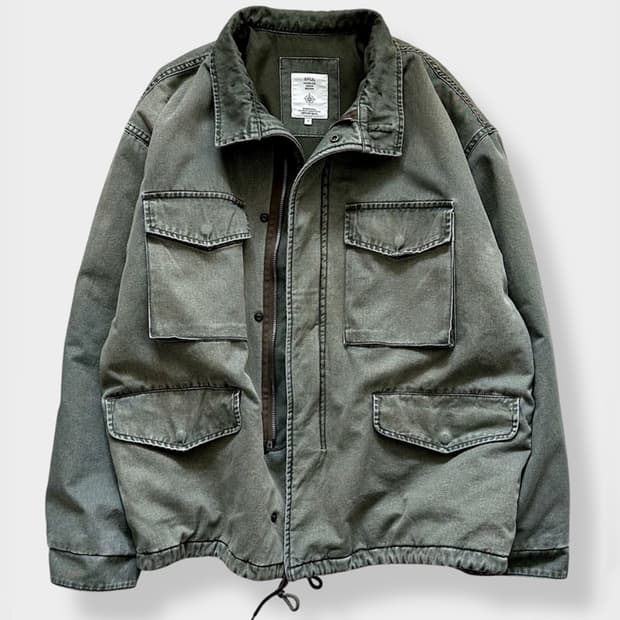 [2] 엔벨로프 Murphy Lab 65 필드 세이지 그린 파카 자켓