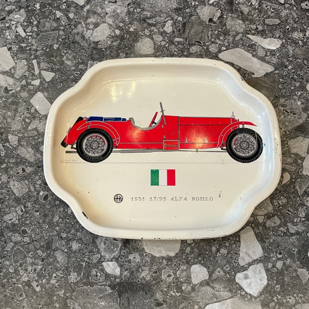 ALFA ROMEO Vintage Steel Bowl