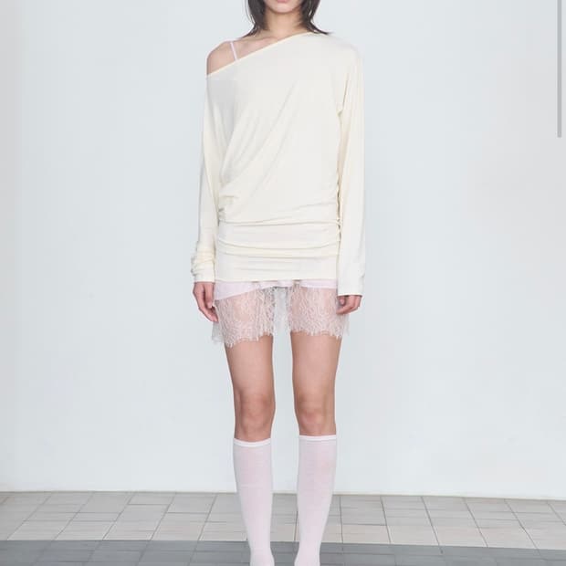 세릭 Basic Tappered Top - Lime