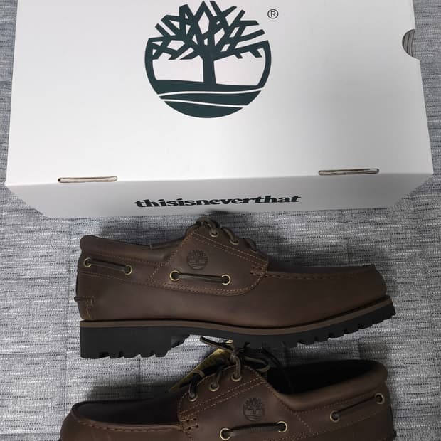 [275] 팀버랜드 x 디스이즈네버댓 어센틱 보트슈즈