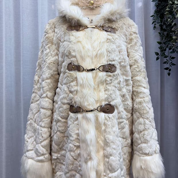 에코퍼 벨크로 후드 코트