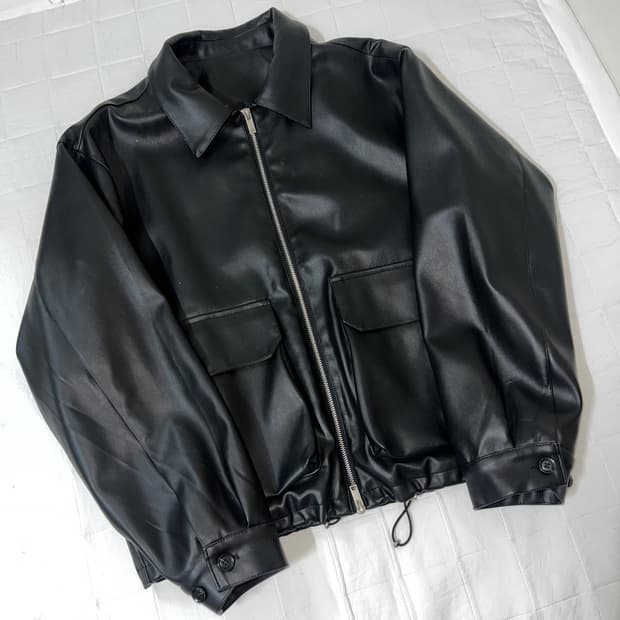 Irony porno began leather bomber jk