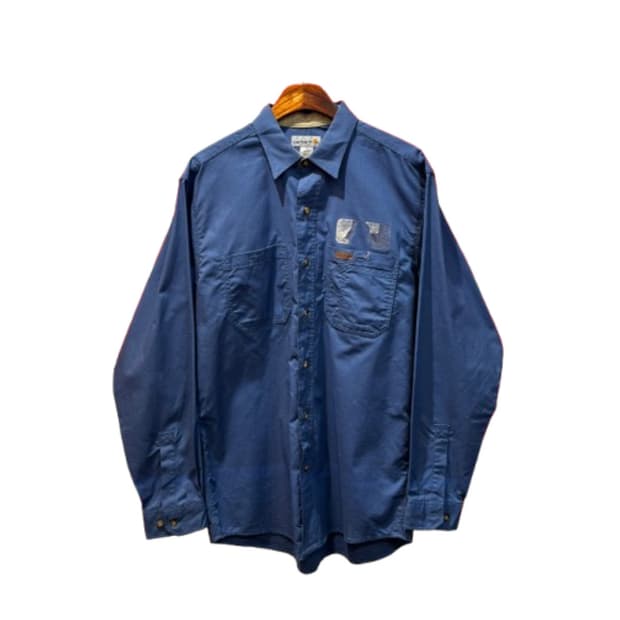 칼하트 코튼 폴리 패치 셔츠 M