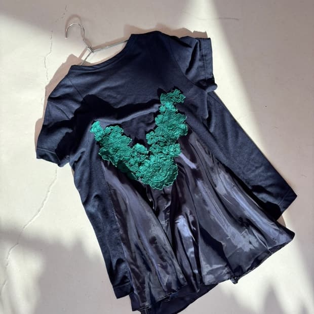 Sacai Linen Layered T