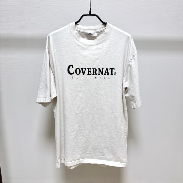 [2XL] 커버낫 어센틱 화이트 반팔 티셔츠