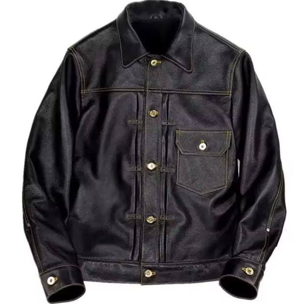 알리 가죽 curphey 레더 자켓 4XL(110) 리얼시몬스