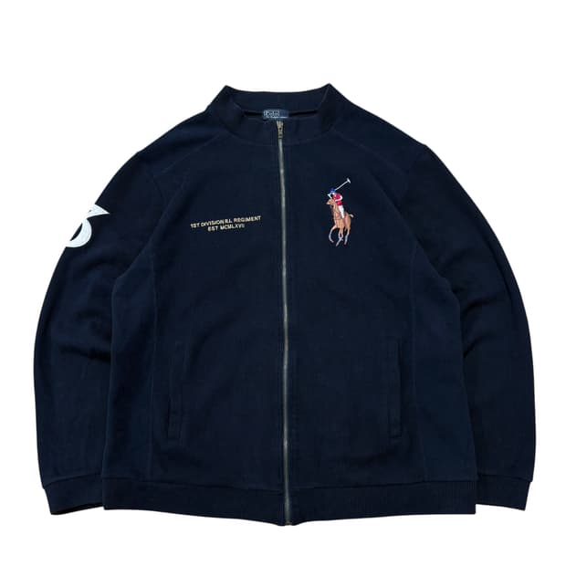 폴로랄프로렌 코듀로이 니트집업