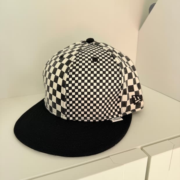 뉴에라 x 반스 콜라보 멀티 체커보드 y2k 59FIFTY 캡