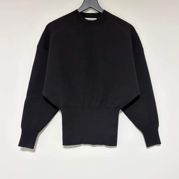 아크네 스튜디오 블랙 니트 탑 XS