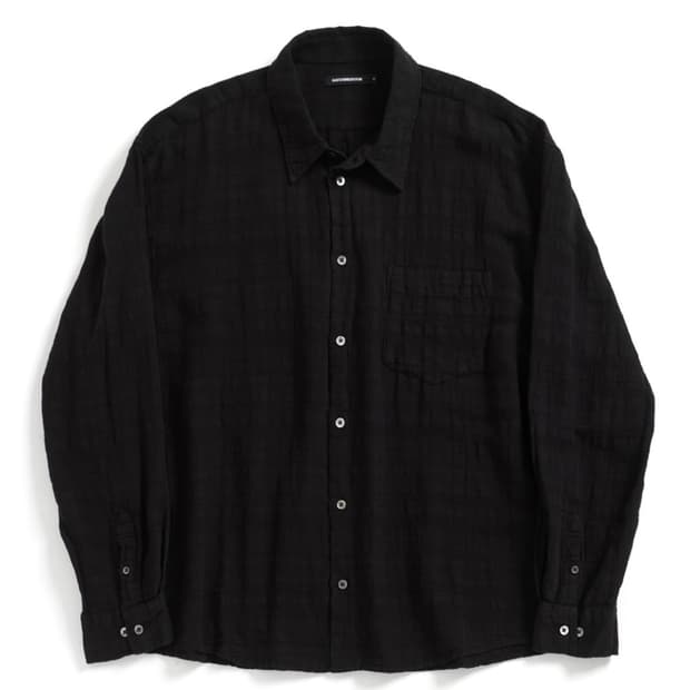 해칭룸 Classic Shirt 블랙 4사이즈