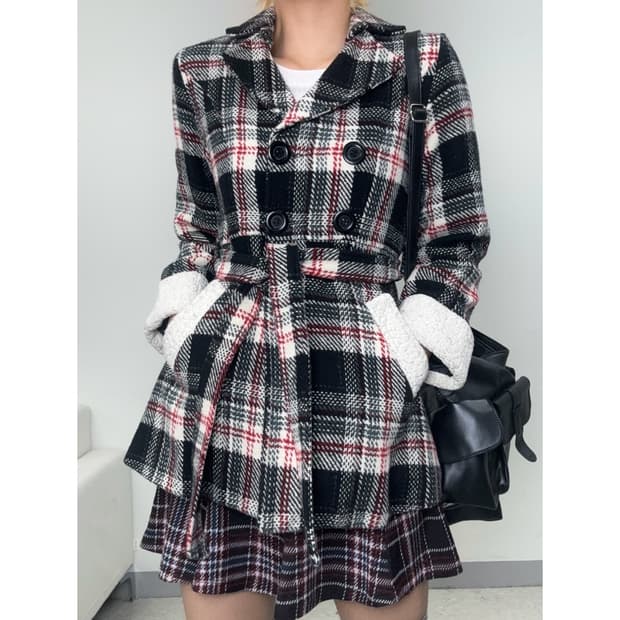 빈티지 러블리 코트 원피스