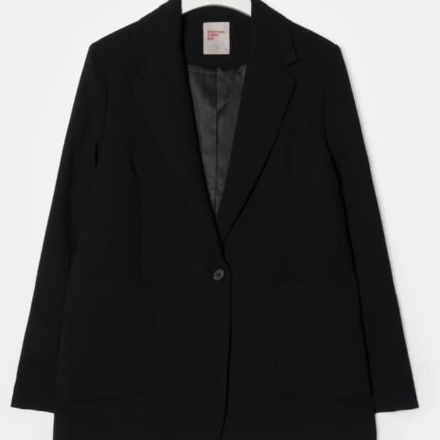 에잇세컨즈 블랙 기본 자켓 블레이저