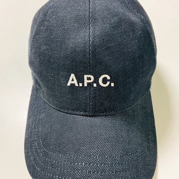 아페쎄 찰리 베이스볼 캡 인디고 , 데님 볼캡 58사이즈
