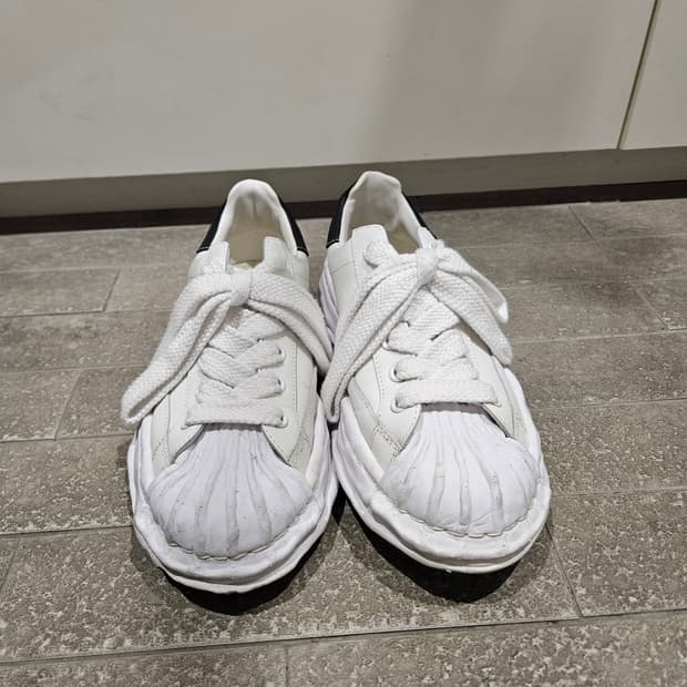 미하라 블레이키 레더 화이트 41