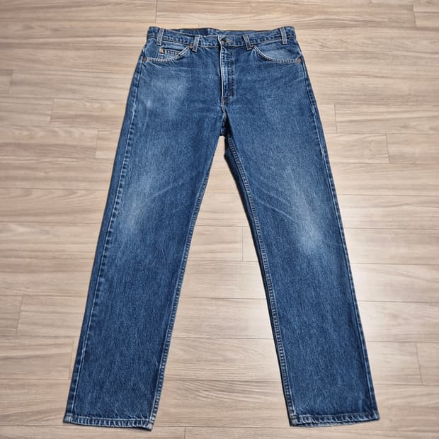 1997 Levi's 505-0215 오렌지 택 (36X32) 