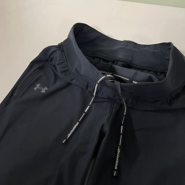 우먼M 언더아머 블랙 트레이닝 히트기어 스피드기어 런닝팬츠