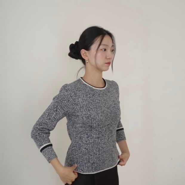 셀린느 퓨어 울 니트