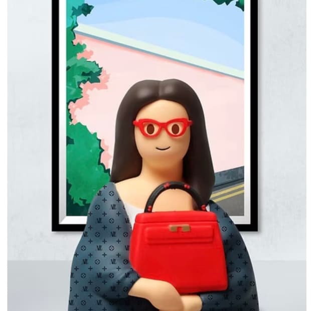 모나리자 피규어