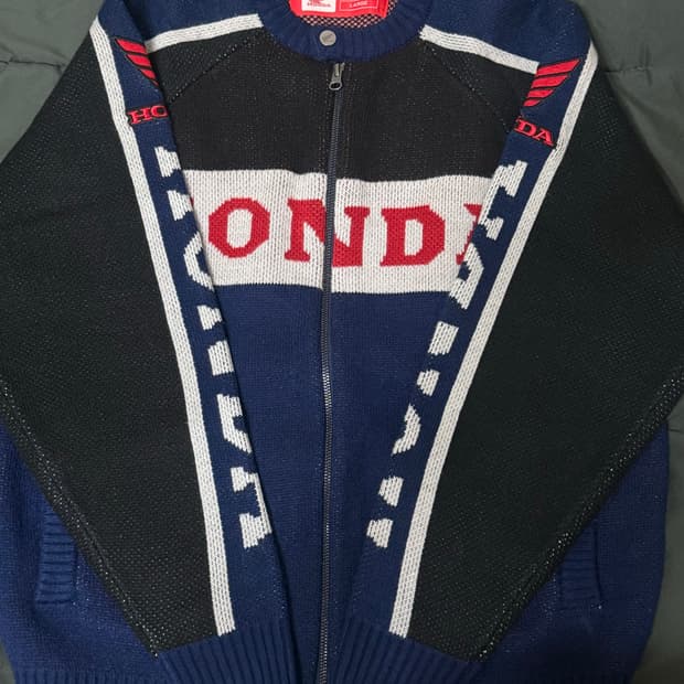 혼다 니트집업 L