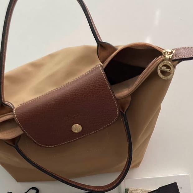 롱샴 플리아쥬 오리지널 숄더백 M