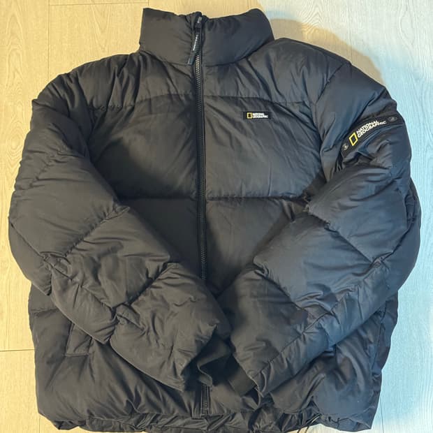 내셔널지오그래픽 숏패딩 XL 팝니다!