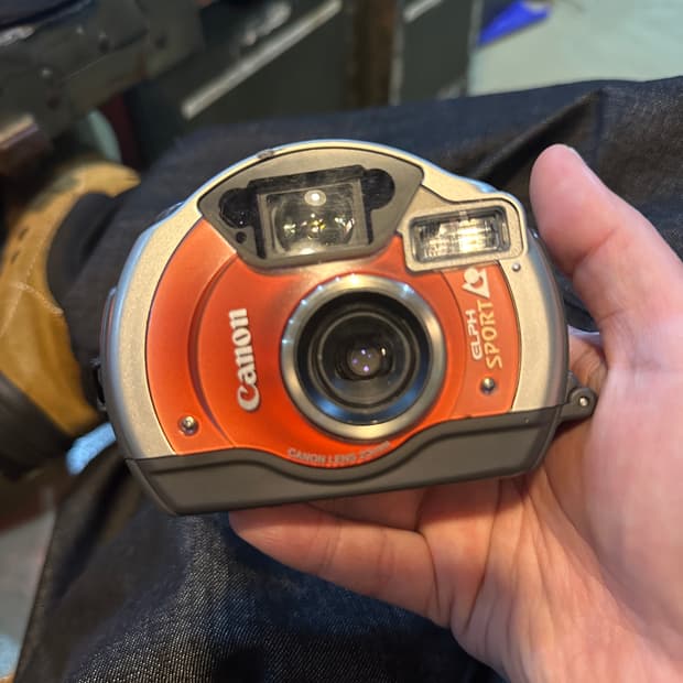 캐논 엘프스포츠 방수 빈티지카메라