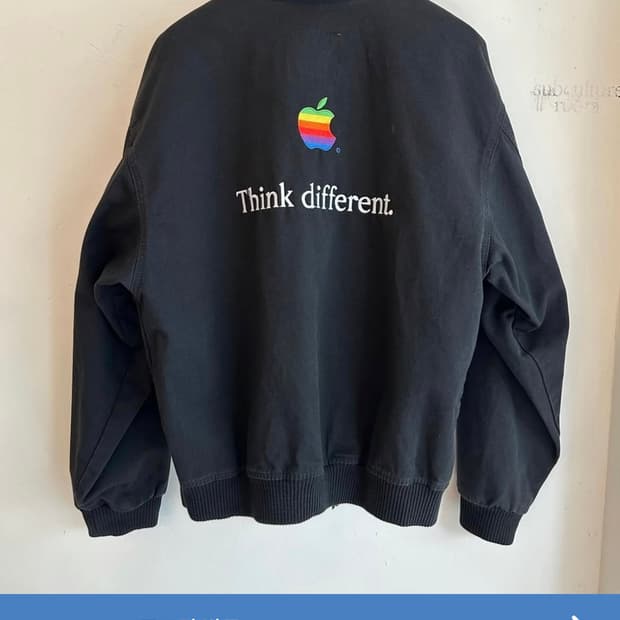 구매합니다)) 빈티지 apple 자켓 m사이즈 구합니다
