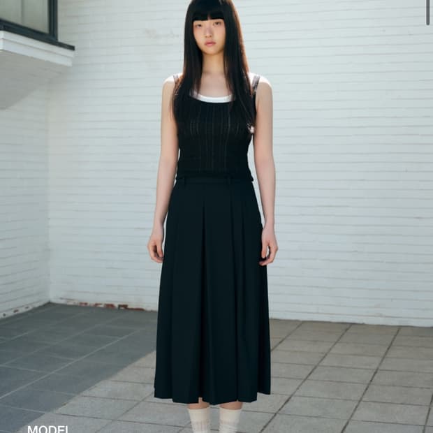 무신사스탠다드 포인텔 탱크 탑 나시 L사이즈