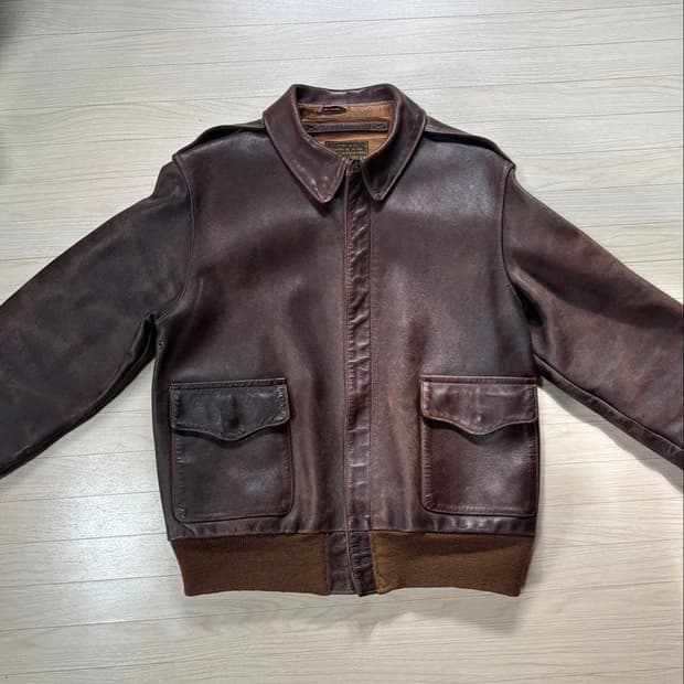 (38) 리얼맥코이 a-2 가죽자켓