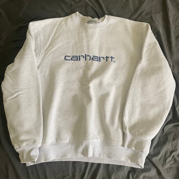 Carhartt sweat 맨투맨 그레이 L