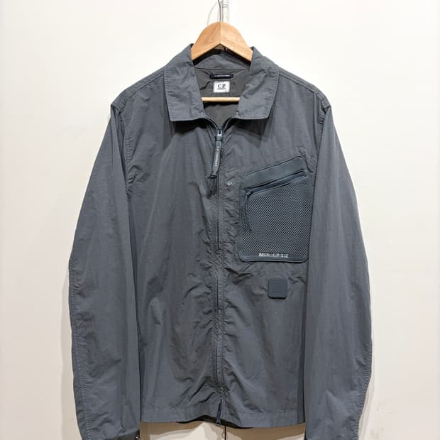 22SS C.P. 컴퍼니 메트로폴리스 시리즈 플랫 나일론 오버셔츠