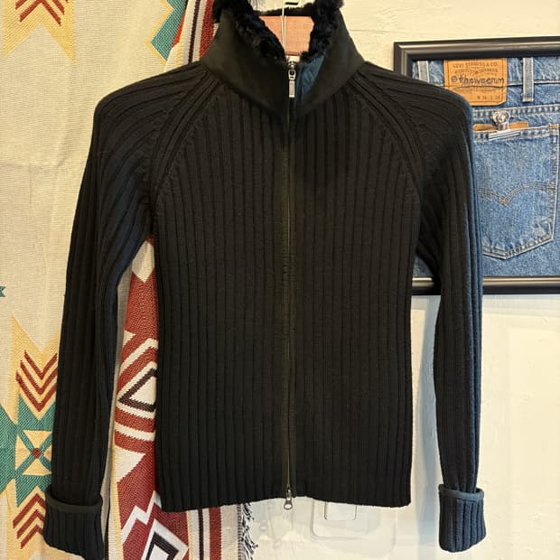 BRAHMIN 울 100% 니트집업