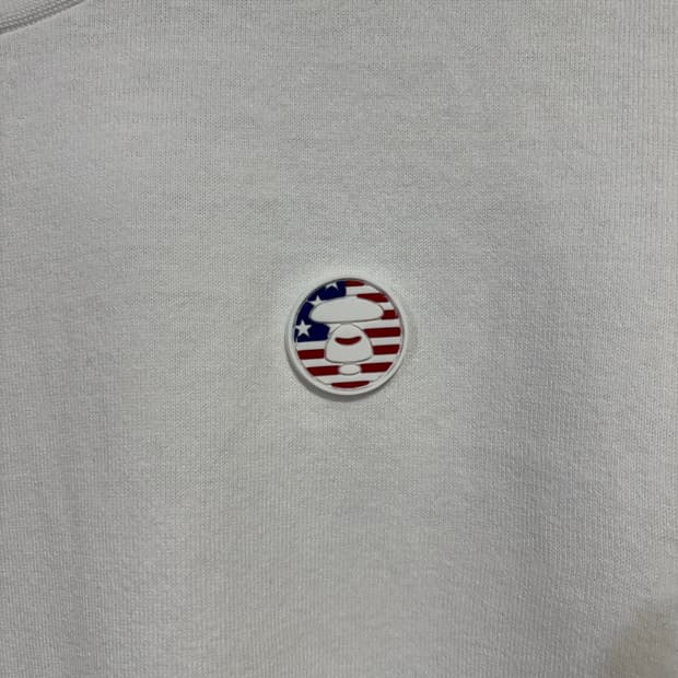 Aape by Bape 절개티 American flag