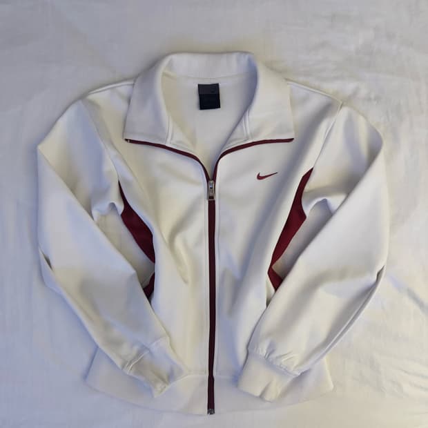 나이키 스우시 져지 트랙탑 버건디