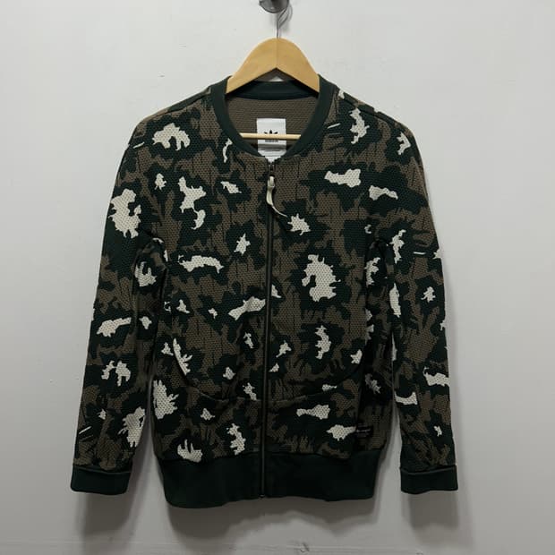 아디다스 여성 카모 트랙 져지 자켓 M 