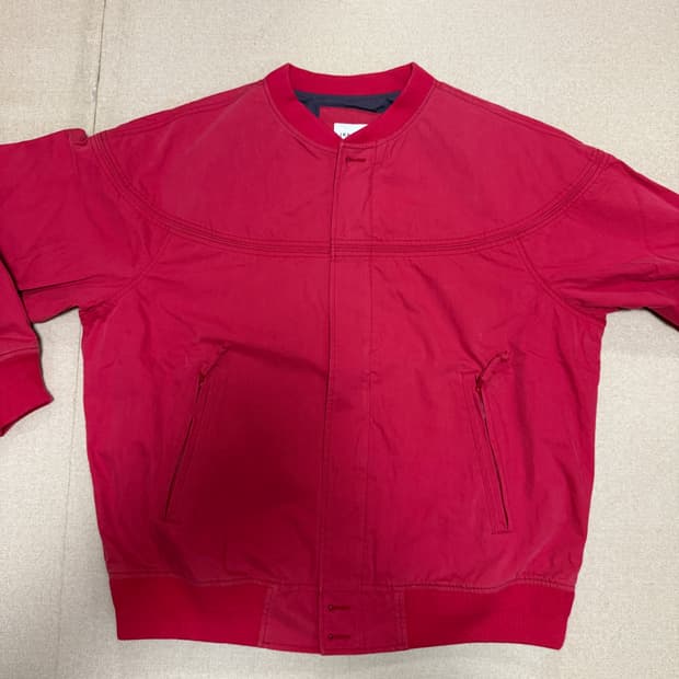 Khakis, 카키스 Washed Derby Jacket Red, L
