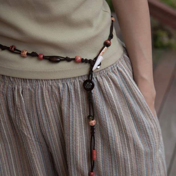 Eastern Wood Strap Belt