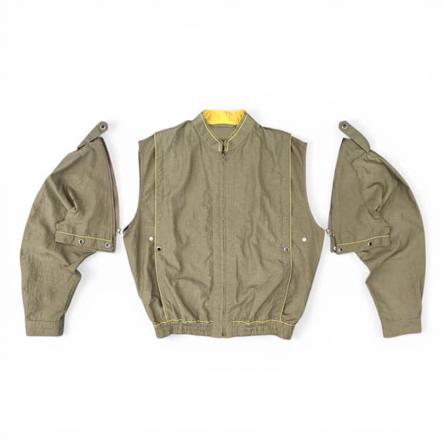 80's 재팬 모듈러 자켓