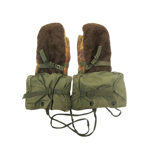 1951's US Army Alpaca Wool Meat Gloves