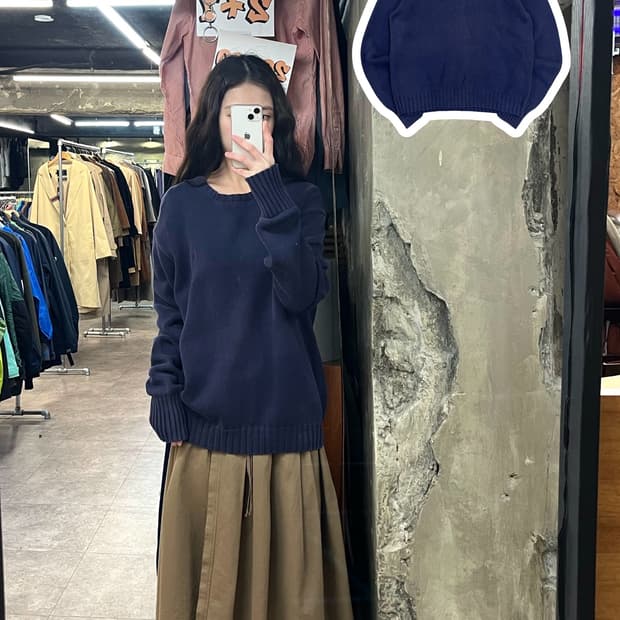 폴로 랄프로렌 니트 네이비 M #csz3225