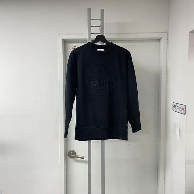 겐조 블랙 맨투맨 M(W)