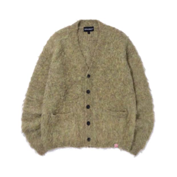 엑스트라오디너리 BRUSHED CARDIGAN GREEN [M]