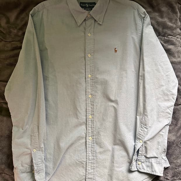 폴로 랄프로렌 셔츠 블루