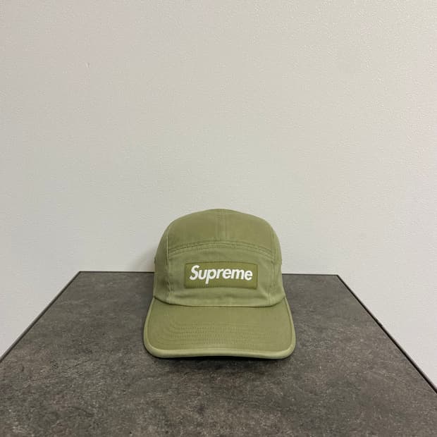 (OS) 슈프림 박스로고 캠프캡 모자 올리브 카키