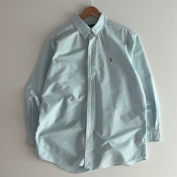 폴로 랄프로렌 스트라이프 셔츠 L