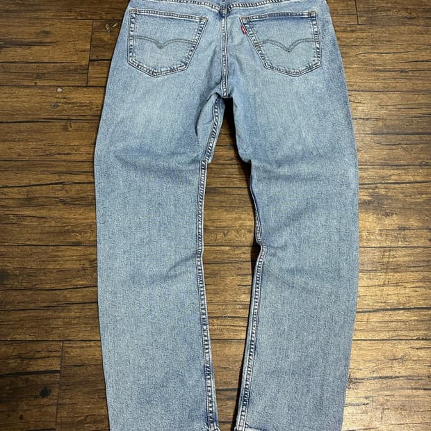 리바이스 Levis 511 슬림핏 연청 데님 팬츠 W36 L32