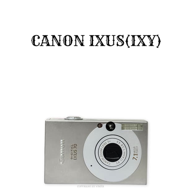 캐논 익서스 70(ixus 70, ixy 10) 빈티지 디지털 카메라