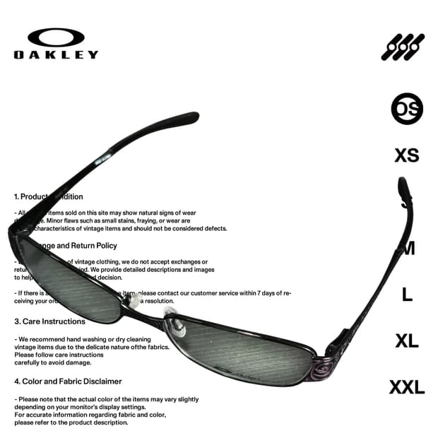 오클리 00s RX 포어틱 티타늄 안경