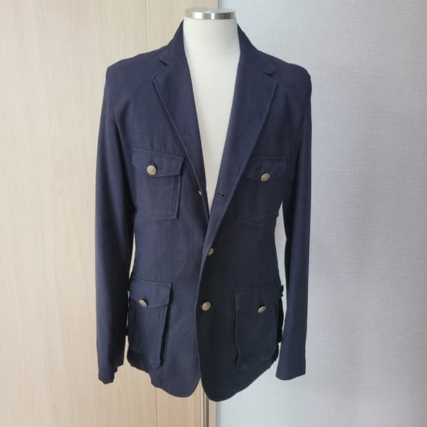 자라맨 ZARAMAN 사파리 자켓 105 네이비